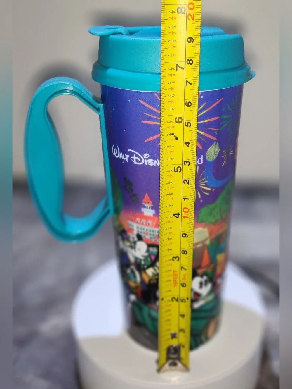 2024 Walt Disney World resort refillable travel mug featuring Mickey & Friends